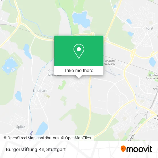 Карта Bürgerstiftung Kn