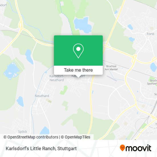 Karlsdorf's Little Ranch map