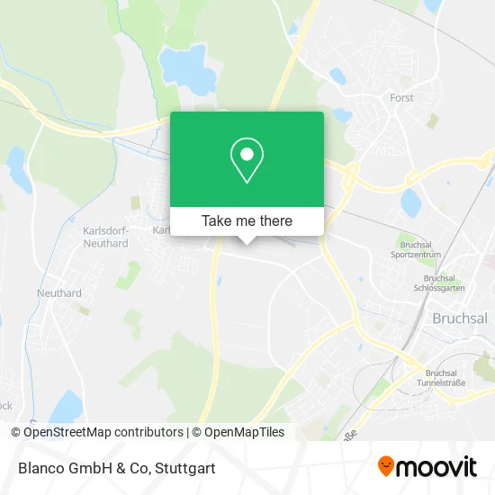 Карта Blanco GmbH & Co