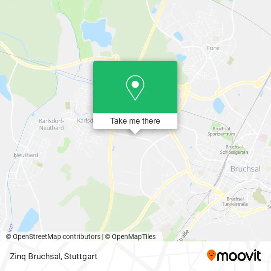 Карта Zinq Bruchsal