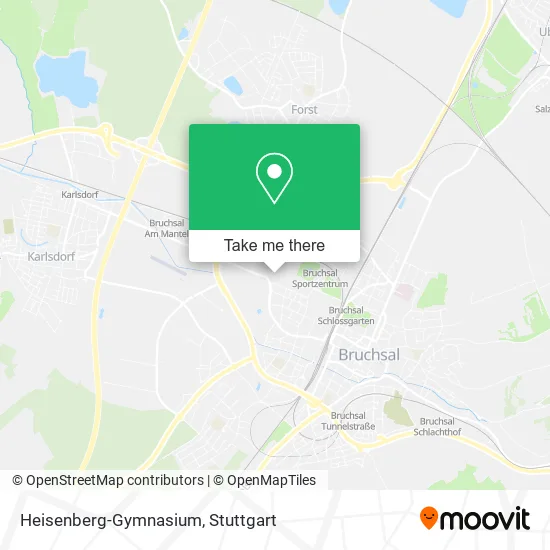Карта Heisenberg-Gymnasium