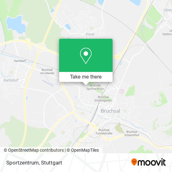 Sportzentrum map