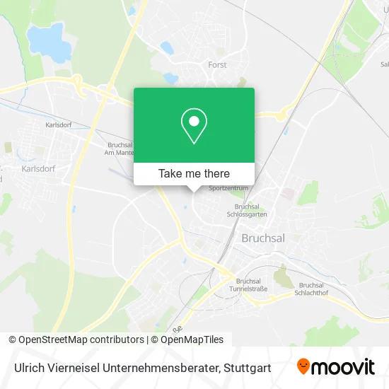 Карта Ulrich Vierneisel Unternehmensberater