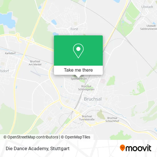 Карта Die Dance Academy