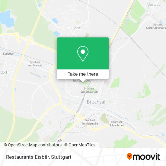 Карта Restaurants Eisbär