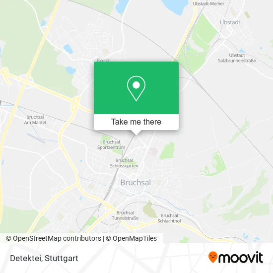 Карта Detektei