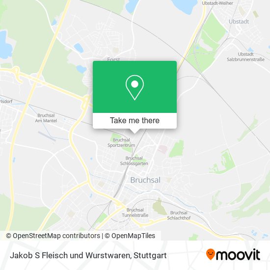 Jakob S Fleisch und Wurstwaren map