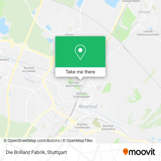 Карта Die Brillanz Fabrik