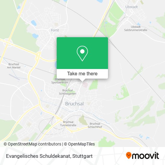 Evangelisches Schuldekanat map
