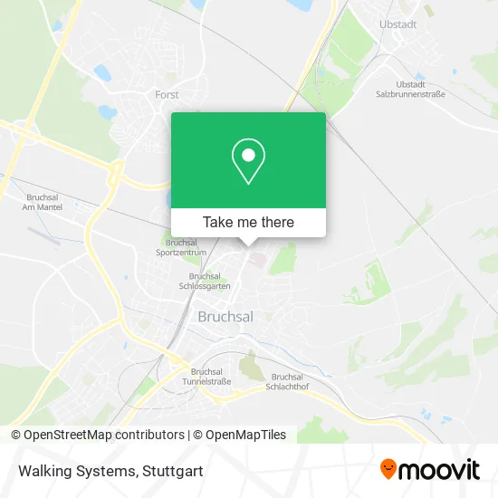 Карта Walking Systems