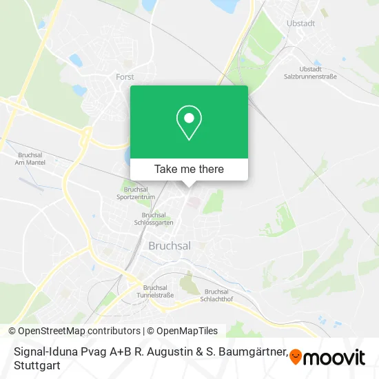 Карта Signal-Iduna Pvag A+B R. Augustin & S. Baumgärtner