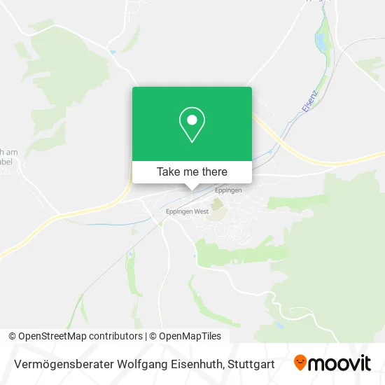 Карта Vermögensberater Wolfgang Eisenhuth