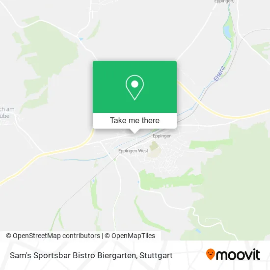 Карта Sam's Sportsbar Bistro Biergarten