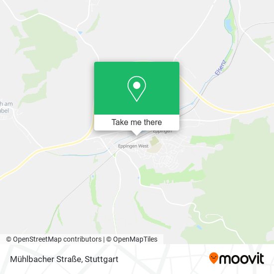 Карта Mühlbacher Straße