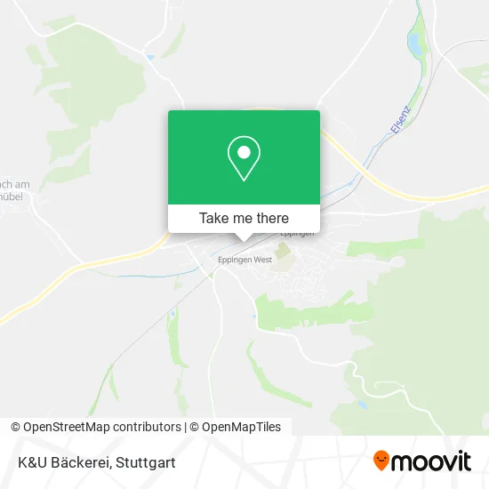 K&U Bäckerei map