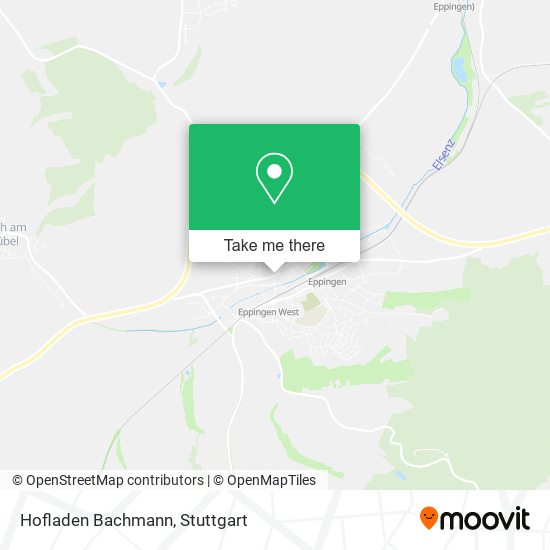 Карта Hofladen Bachmann