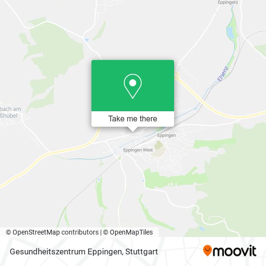 Gesundheitszentrum Eppingen map