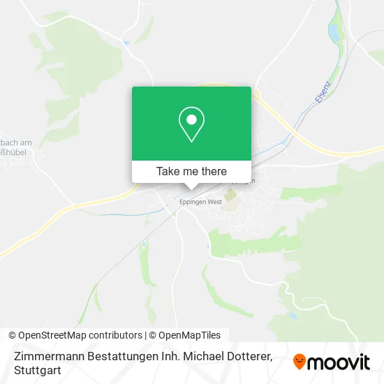 Карта Zimmermann Bestattungen Inh. Michael Dotterer