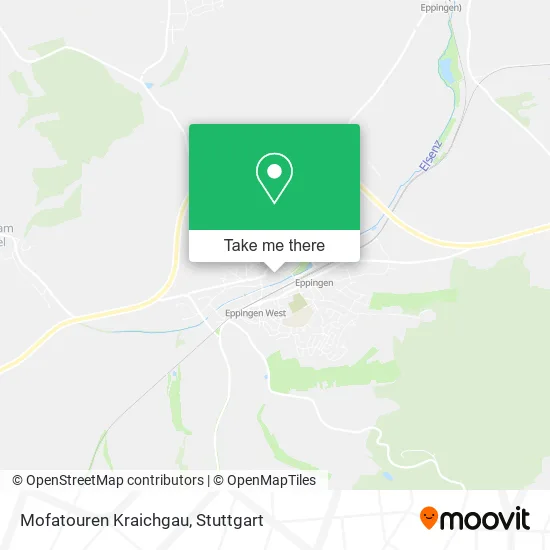 Карта Mofatouren Kraichgau
