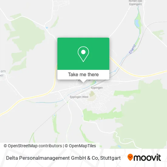 Карта Delta Personalmanagement GmbH & Co