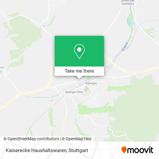 Kaiserecke Haushaltswaren map