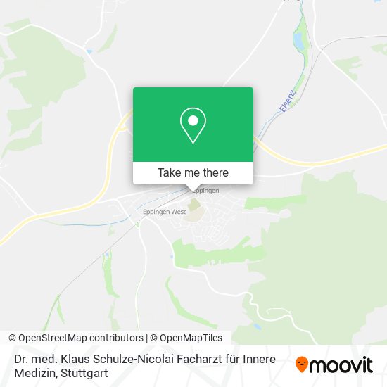 Dr. med. Klaus Schulze-Nicolai Facharzt für Innere Medizin map