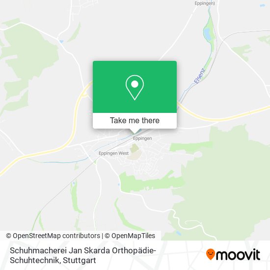 Schuhmacherei Jan Skarda Orthopädie-Schuhtechnik map
