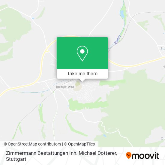 Карта Zimmermann Bestattungen Inh. Michael Dotterer