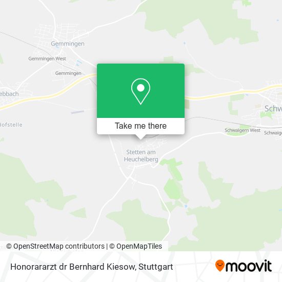Honorararzt dr Bernhard Kiesow map