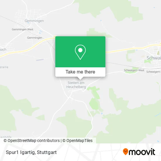 Карта Spur1 Igartig