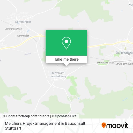 Melchers Projektmanagement & Bauconsult map