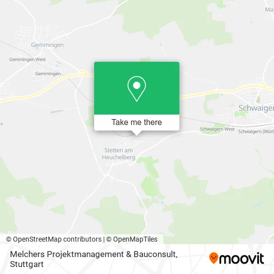 Карта Melchers Projektmanagement & Bauconsult