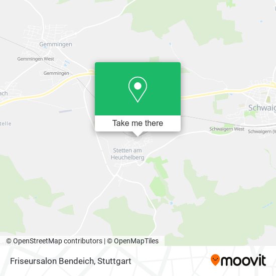Карта Friseursalon Bendeich