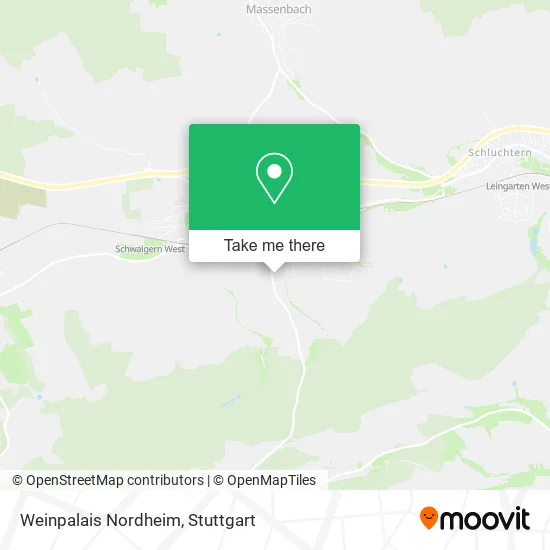 Карта Weinpalais Nordheim