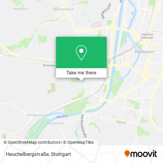 Heuchelbergstraße map