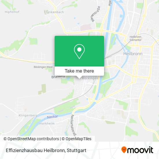 Карта Effizienzhausbau Heilbronn