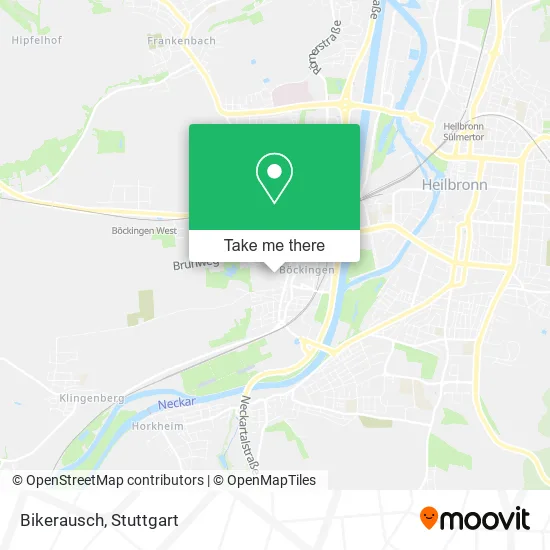 Карта Bikerausch