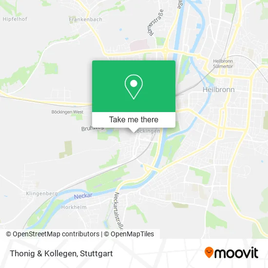 Карта Thonig & Kollegen