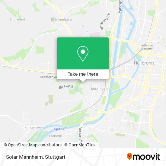 Карта Solar Mannheim