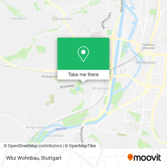 Карта Wbz Wohnbau