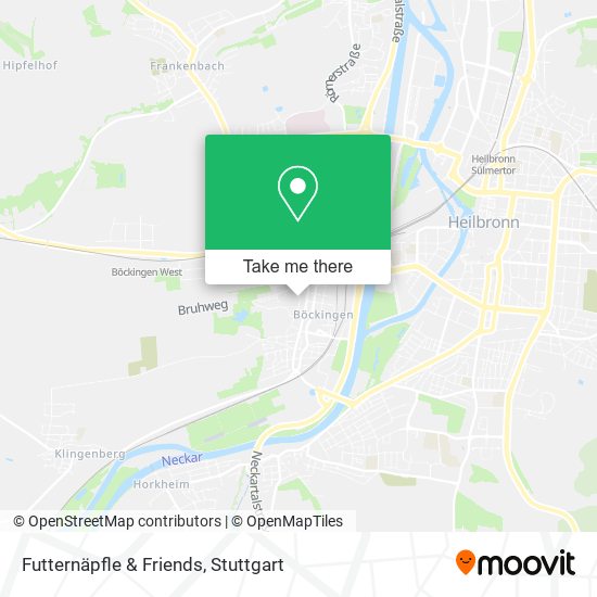 Futternäpfle & Friends map
