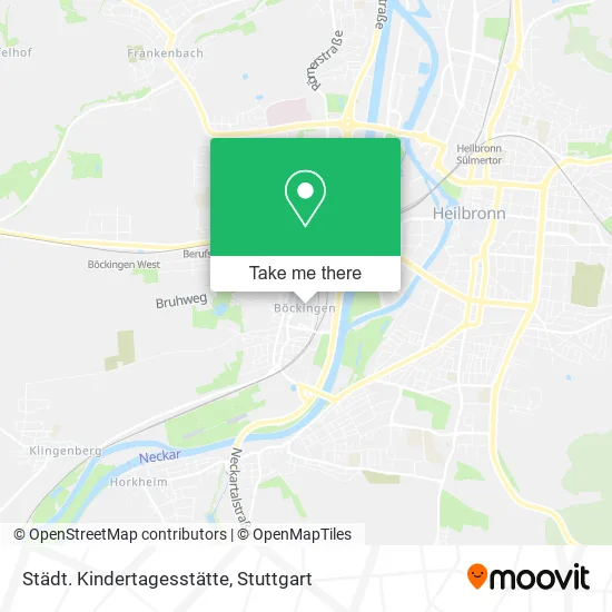 Карта Städt. Kindertagesstätte