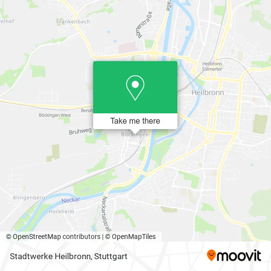 Карта Stadtwerke Heilbronn