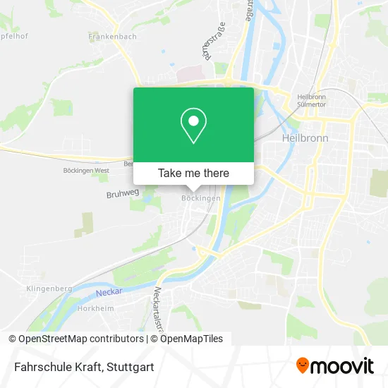Карта Fahrschule Kraft