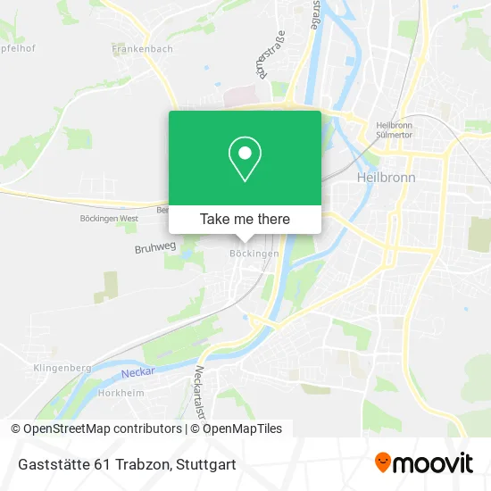 Карта Gaststätte 61 Trabzon