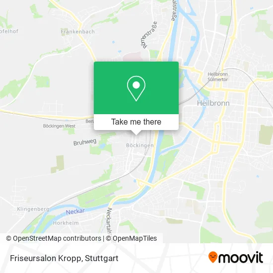 Карта Friseursalon Kropp