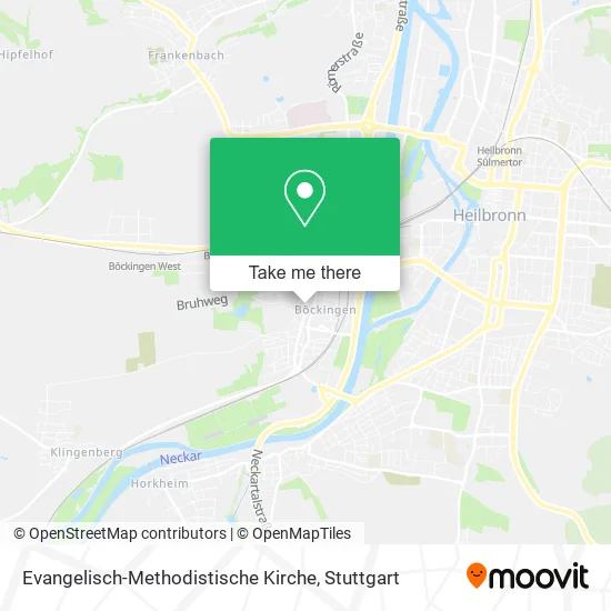 Evangelisch-Methodistische Kirche map