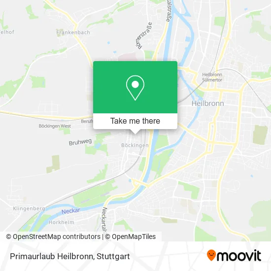 Карта Primaurlaub Heilbronn
