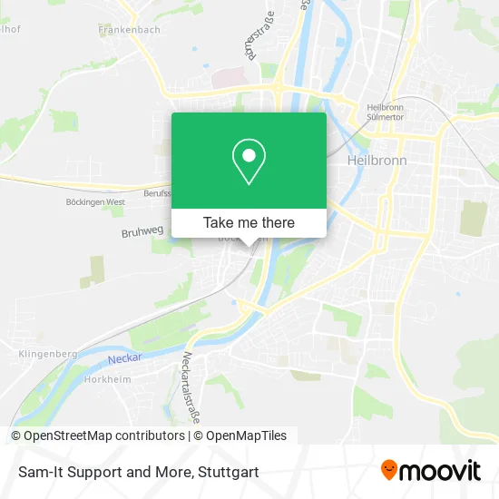 Карта Sam-It Support and More