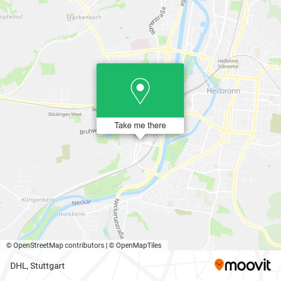 Карта DHL